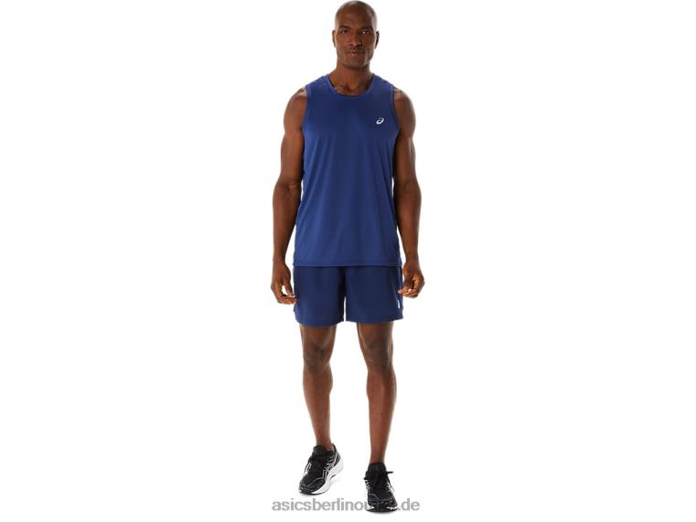 Fertig-Lyte-Unterhemd für Herren BL4N176Asics Indigo Blau