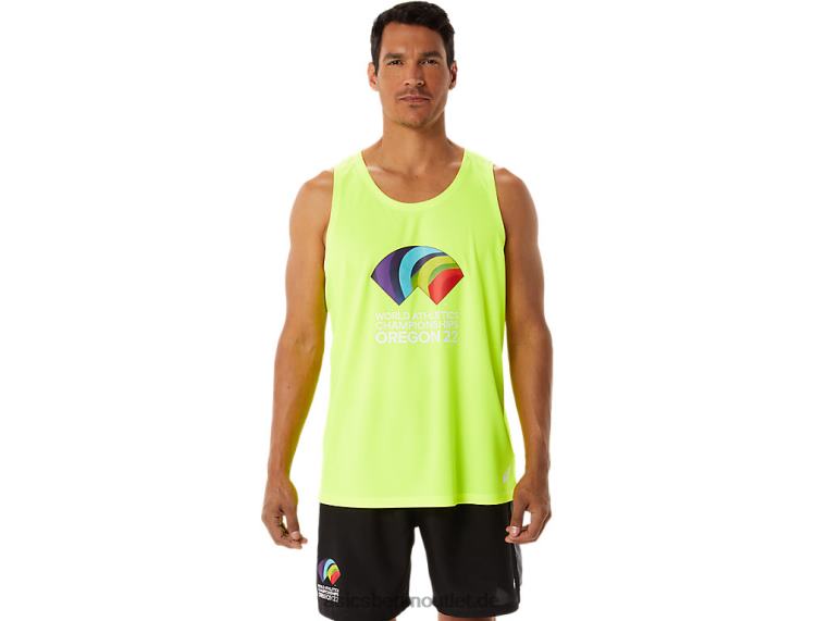 Herren Ready-Set II Singlet Wch BL4N1290Asics Sicherheitsgelb
