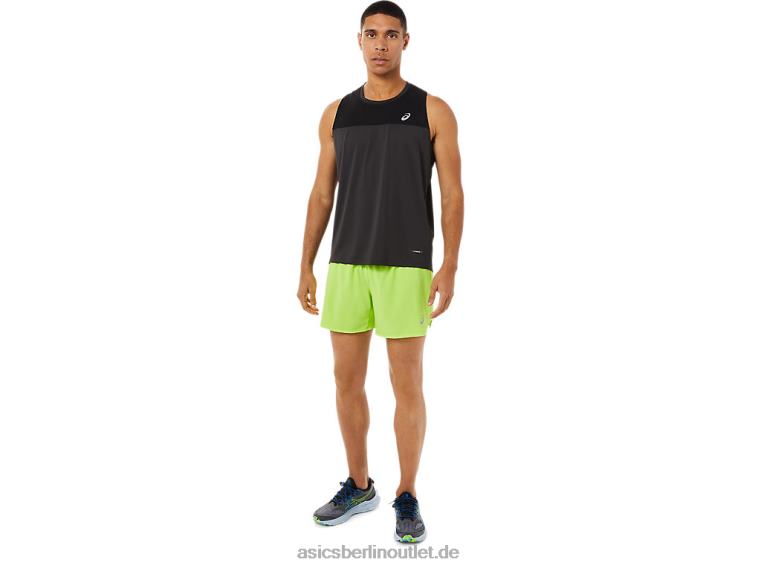 Herren-Renn-Singlet BL4N1393Asics Performance-Schwarz/Graphitgrau