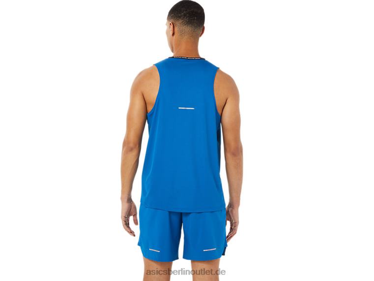 Herren-Renn-Singlet BL4N1404Asics French Blue/Lake Drive