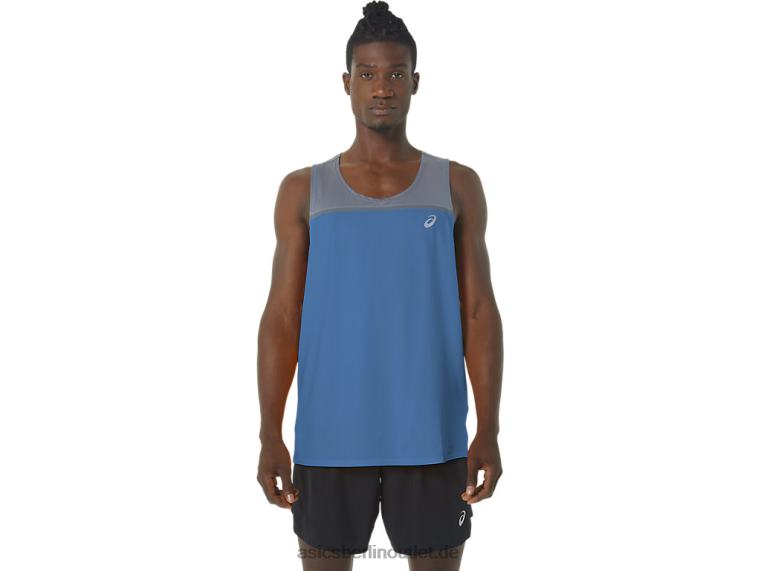Pr Lyte-Unterhemd für Herren BL4N1120Asics Azure/Metropole