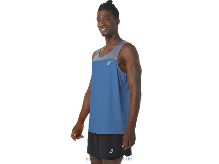 Pr Lyte-Unterhemd für Herren BL4N1120Asics Azure/Metropole