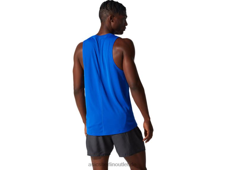 Silbernes Unterhemd für Herren BL4N2001Asics Blau