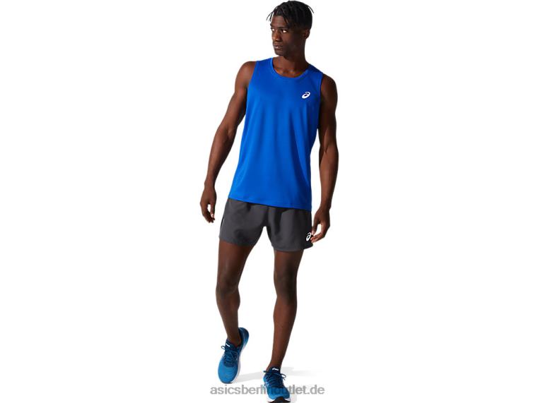 Silbernes Unterhemd für Herren BL4N2001Asics Blau