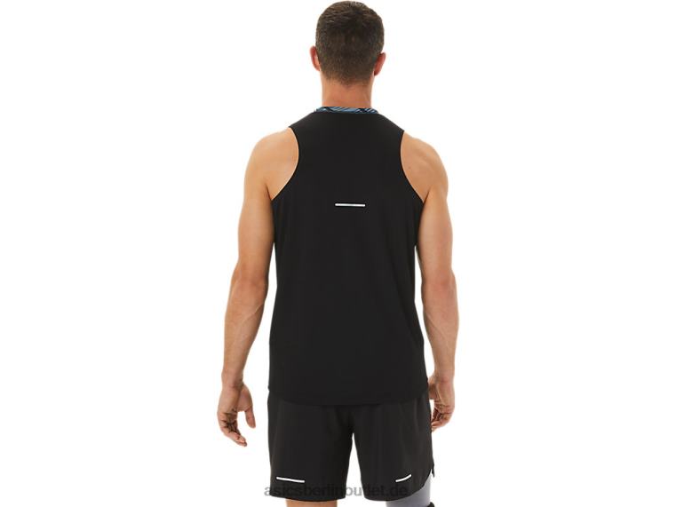 Wildes Camo-Unterhemd für Herren BL4N1113Asics Azurblau/Performance-Schwarz