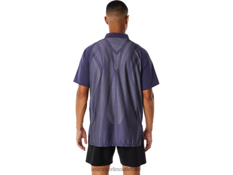 Actibreeze-Jacquard-Poloshirt für Herren BL4N221Asics Indigo-Nebel