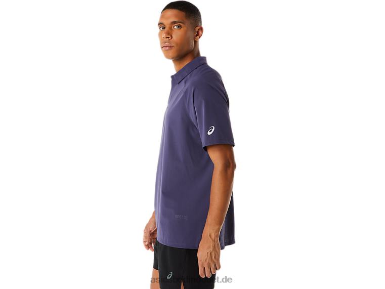 Actibreeze-Jacquard-Poloshirt für Herren BL4N221Asics Indigo-Nebel