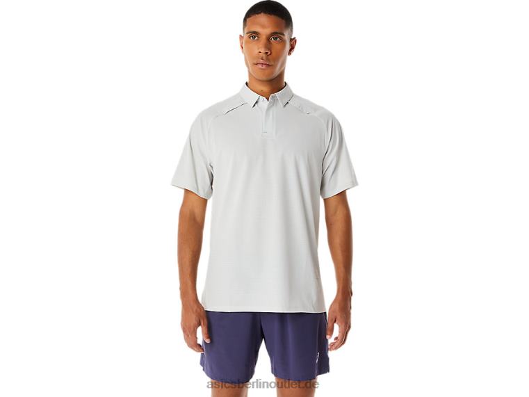 Actibreeze-Jacquard-Poloshirt für Herren BL4N275Asics Gletschergrau
