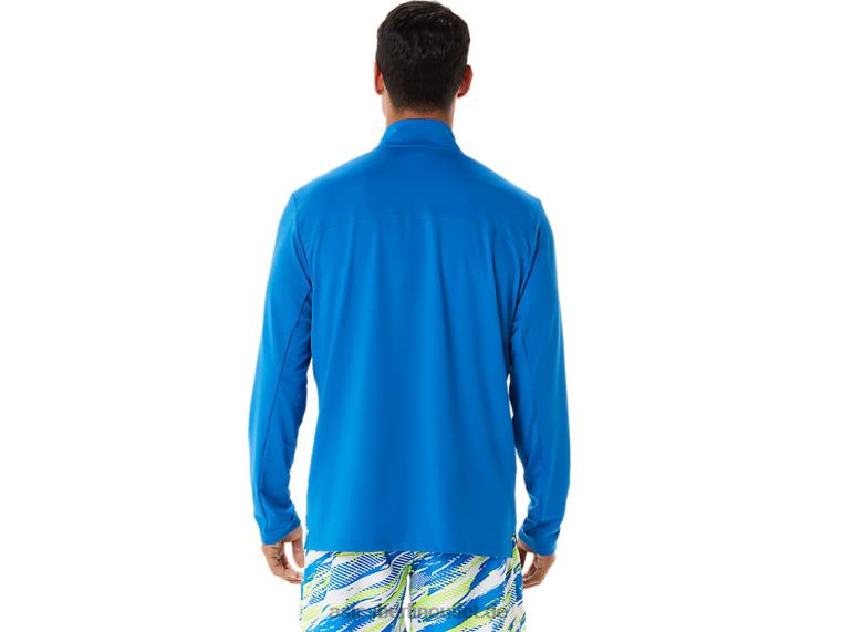 Fertigset für Herren mit halbem Reißverschluss BL4N1339Asics Lake Drive/Hazard Green