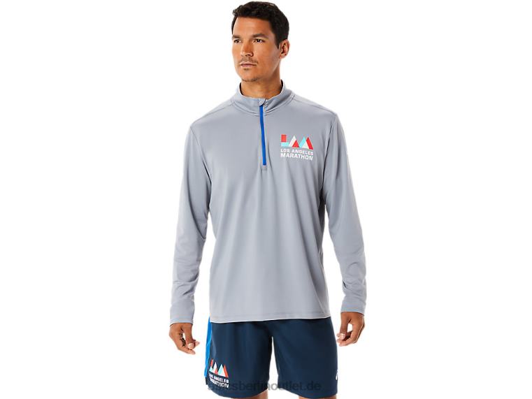 Fertigset für Herren mit halbem Reißverschluss BL4N1340Asics Sheet Rock/See Drive