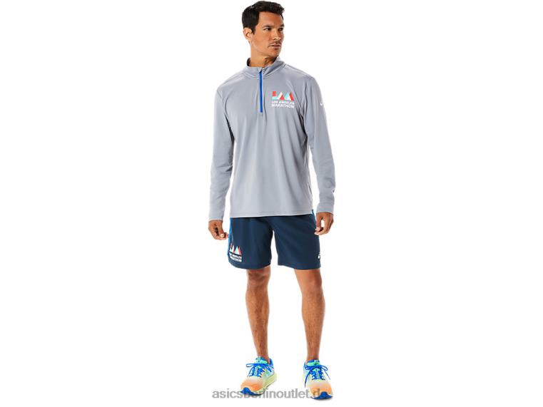 Fertigset für Herren mit halbem Reißverschluss BL4N1340Asics Sheet Rock/See Drive