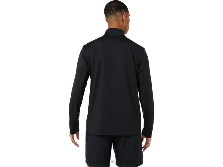 Fertigset für Herren mit halbem Reißverschluss BL4N1389Asics Leistung schwarz