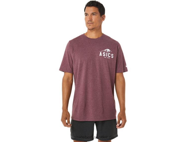 Fuji 1977 T-Shirt BL4N1265Asics tiefes Marsheidekraut