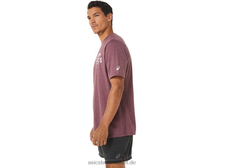 Fuji 1977 T-Shirt BL4N1265Asics tiefes Marsheidekraut