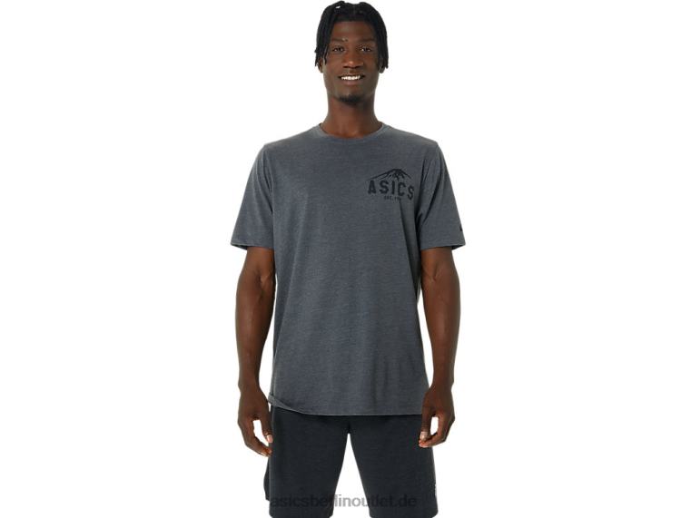 Fuji 1977 T-Shirt BL4N886Asics dunkelgraues Heidekraut