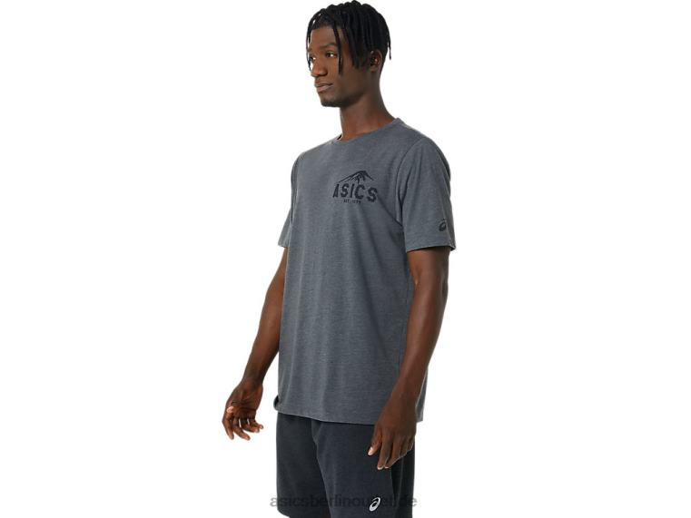 Fuji 1977 T-Shirt BL4N886Asics dunkelgraues Heidekraut