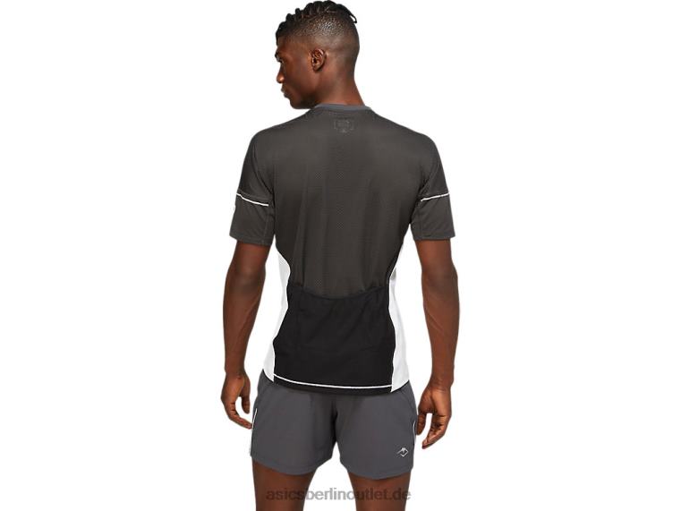 Fujitrail-Oberteil für Herren BL4N1825Asics Graphitgrau/Brillantweiß