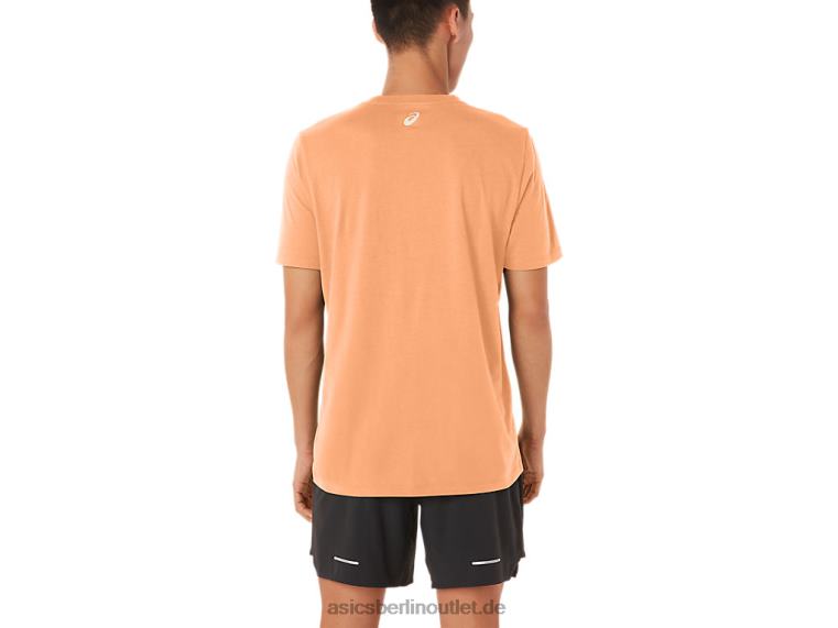 Gestreiftes Kurzarm-T-Shirt BL4N70Asics Sommerdüne