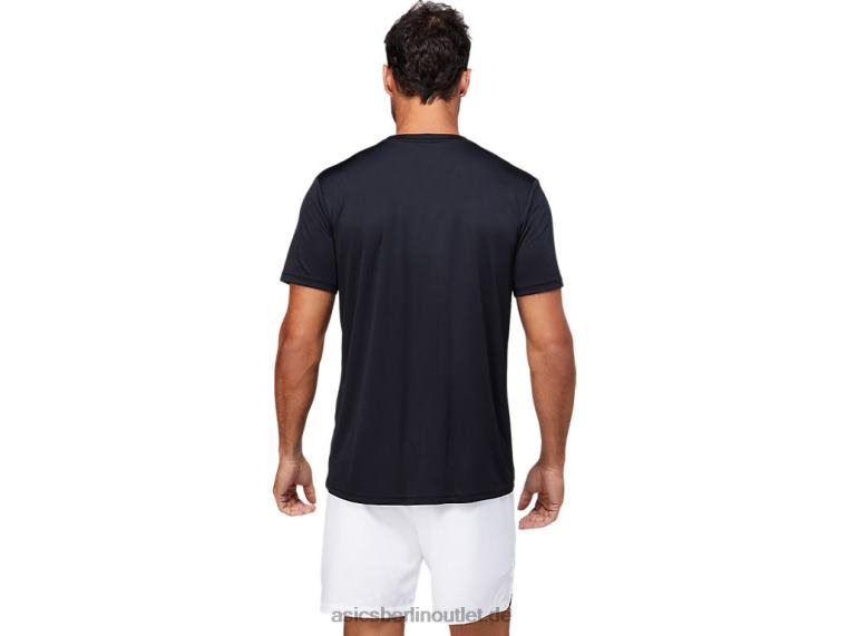 Grafik-T-Shirt für Herren BL4N1791Asics Leistung schwarz