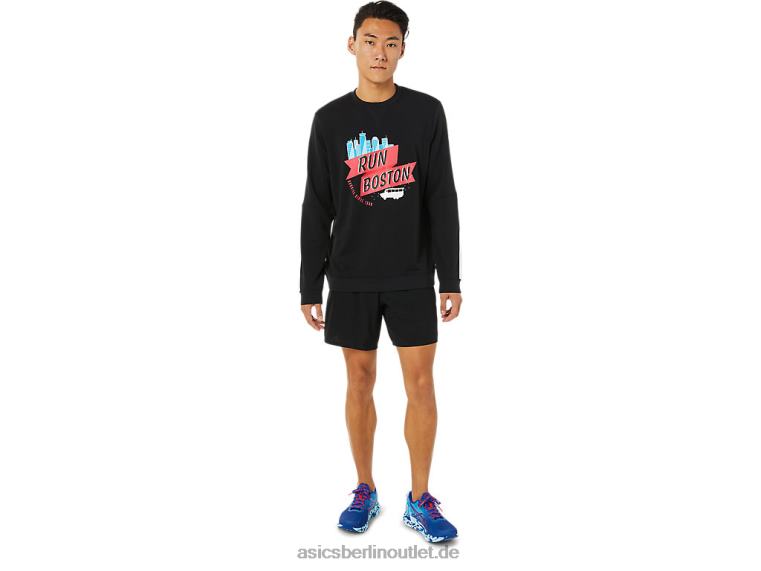 Herren-Bos-Crew BL4N1702Asics Leistung schwarz