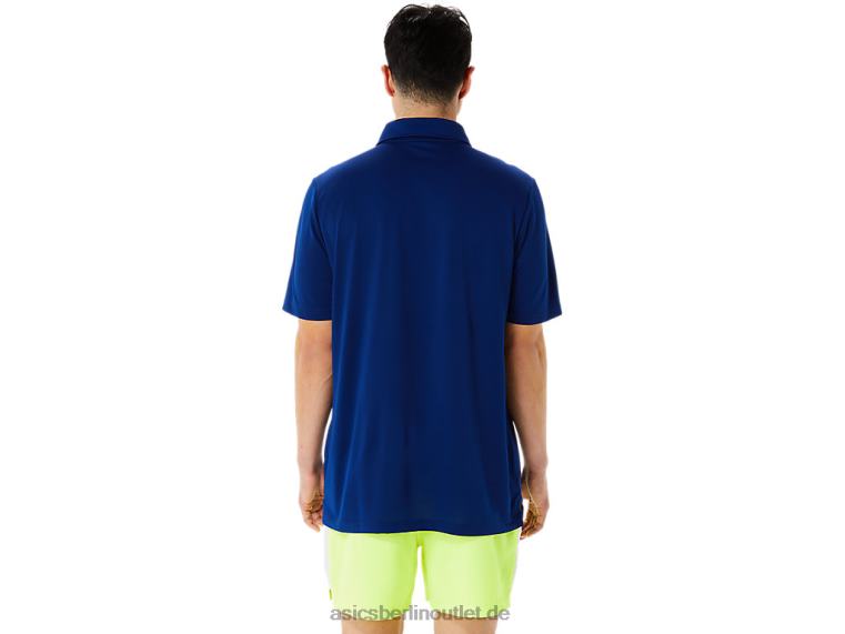 Herren Hex Gradient Polo Wch BL4N1216Asics dunkelblau (Pantone 281 c)