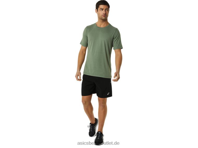 Herren-Kurzarm-HTHR-Tech-Top BL4N1442Asics Flechtengrünes Heidekraut