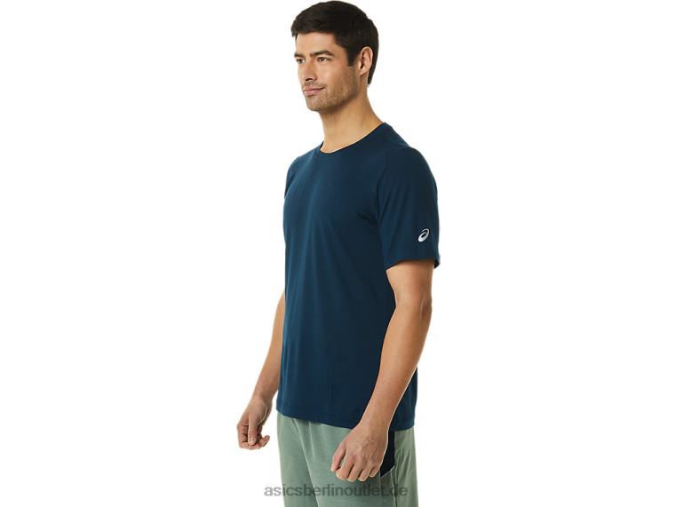 Herren-Kurzarm-HTHR-Tech-Top BL4N1449Asics Lake Drive Heather