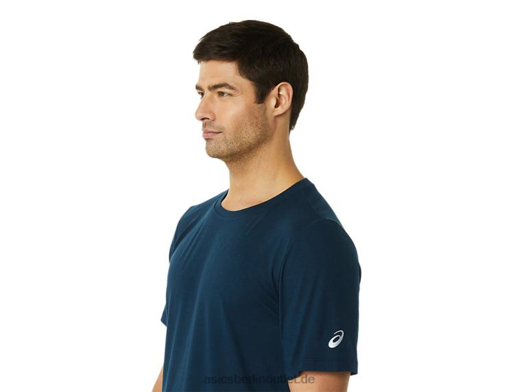 Herren-Kurzarm-HTHR-Tech-Top BL4N1449Asics Lake Drive Heather