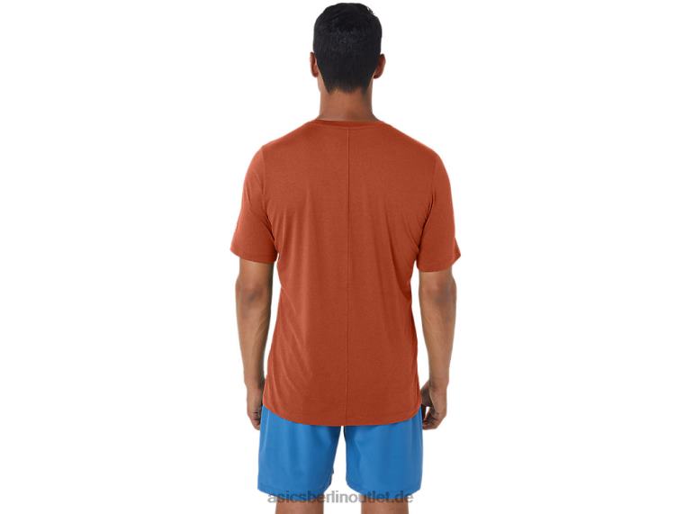 Herren-Kurzarm-HTHR-Tech-Top BL4N163Asics Gewürz-Latte-Heidekraut