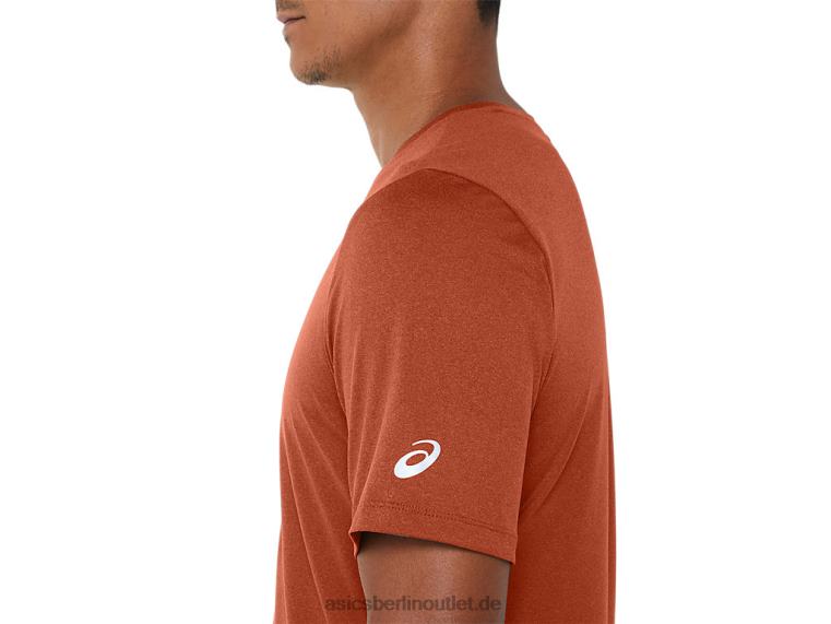 Herren-Kurzarm-HTHR-Tech-Top BL4N163Asics Gewürz-Latte-Heidekraut