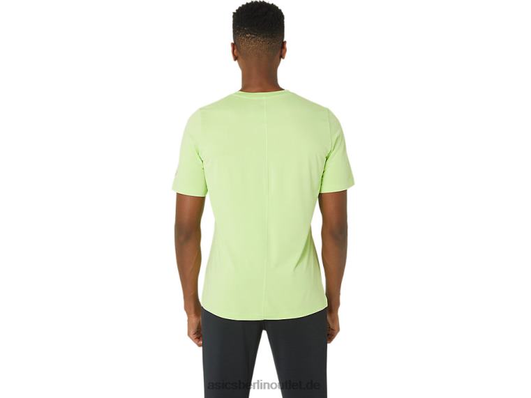 Herren-Kurzarm-HTHR-Tech-Top BL4N16Asics lindgrünes Heidekraut