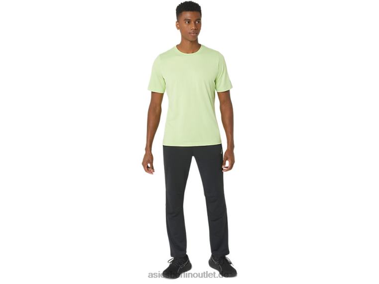 Herren-Kurzarm-HTHR-Tech-Top BL4N16Asics lindgrünes Heidekraut