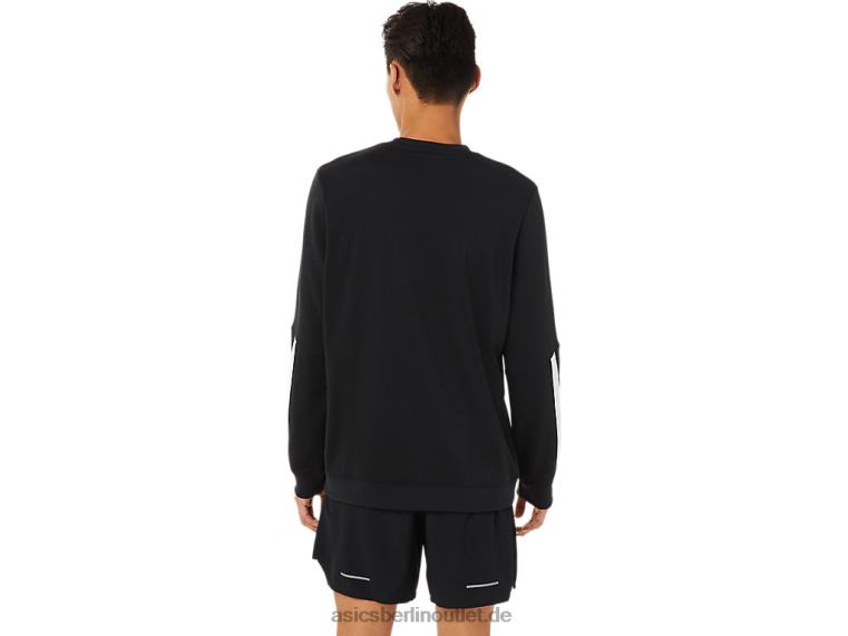 Herren-Lam-Crew BL4N786Asics Leistung schwarz
