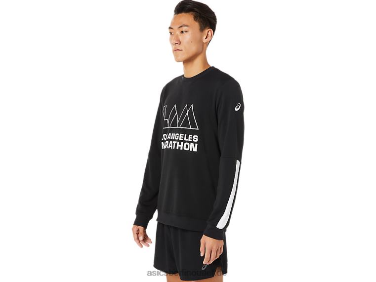 Herren-Lam-Crew BL4N786Asics Leistung schwarz