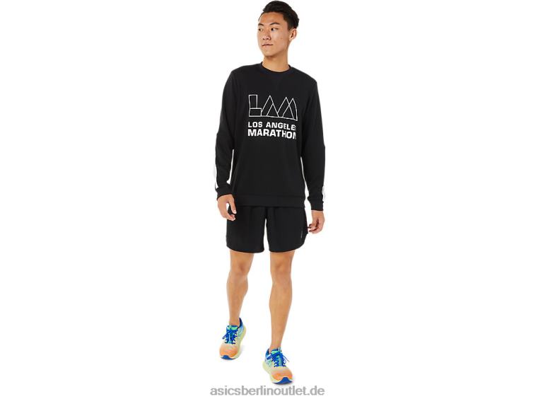 Herren-Lam-Crew BL4N786Asics Leistung schwarz