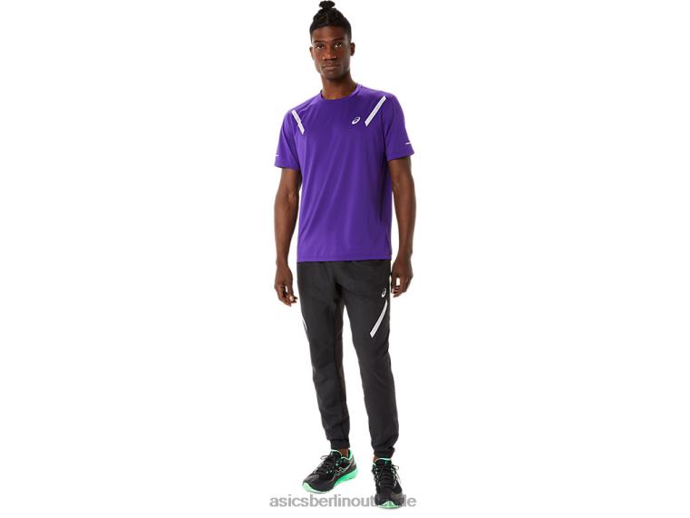 Herren-Lite-Show-Kurzarmoberteil BL4N844Asics Traubenmarmelade