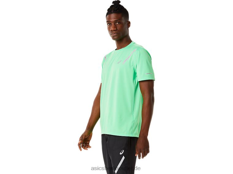 Herren-Lite-Show-Kurzarmoberteil BL4N859Asics neues Blatt