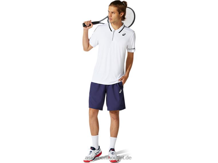 Herren-Poloshirt BL4N1965Asics strahlend weiß