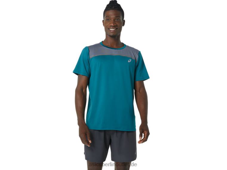 Herren-Pr-Lyte-Kurzarmshirt BL4N1019Asics Samtkiefer/Metropole