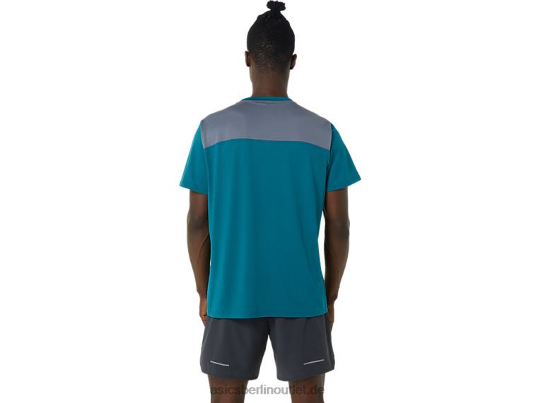 Herren-Pr-Lyte-Kurzarmshirt BL4N1019Asics Samtkiefer/Metropole