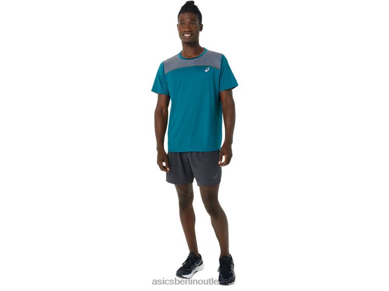 Herren-Pr-Lyte-Kurzarmshirt BL4N1019Asics Samtkiefer/Metropole