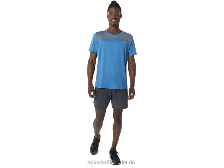 Herren-Pr-Lyte-Kurzarmshirt BL4N1032Asics Azure/Metropole