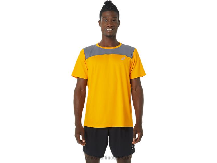 Herren-Pr-Lyte-Kurzarmshirt BL4N1081Asics Bernstein/Metropole