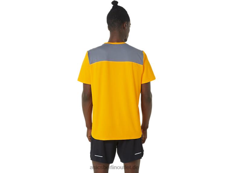 Herren-Pr-Lyte-Kurzarmshirt BL4N1081Asics Bernstein/Metropole