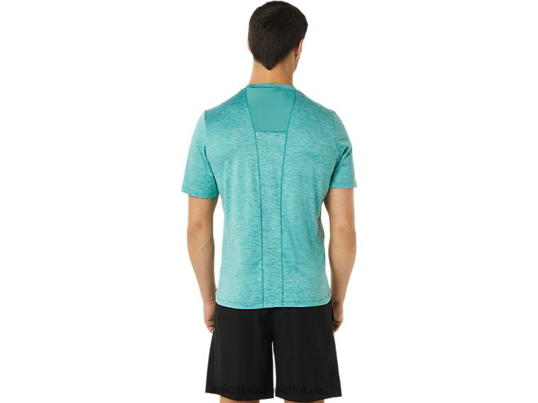 Herren-Pr-Lyte-Kurzarmshirt BL4N1363Asics Salbeiheide