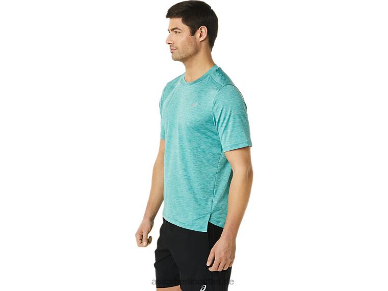 Herren-Pr-Lyte-Kurzarmshirt BL4N1363Asics Salbeiheide