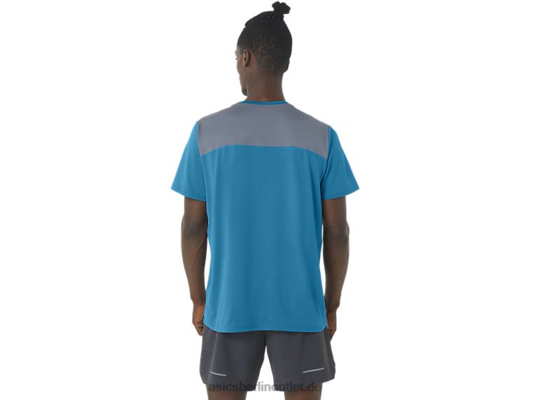 Herren-Pr-Lyte-Kurzarmshirt BL4N229Asics Inselblau