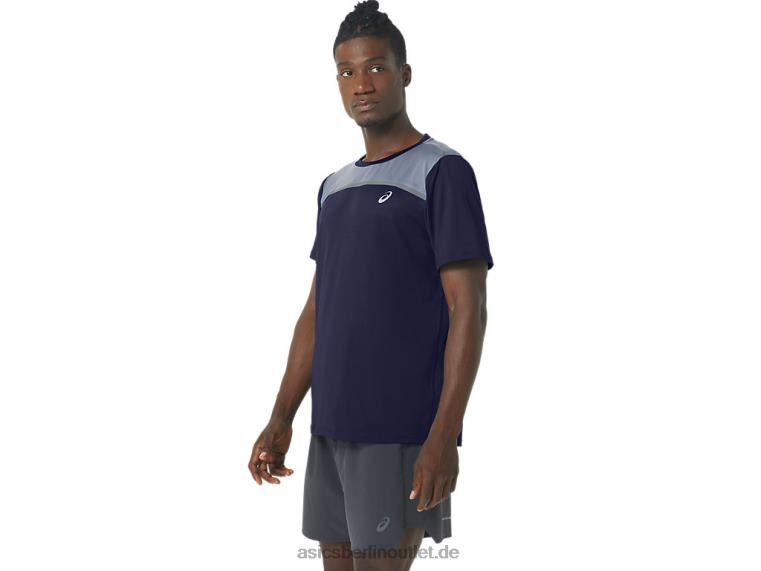 Herren-Pr-Lyte-Kurzarmshirt BL4N294Asics Peacoat