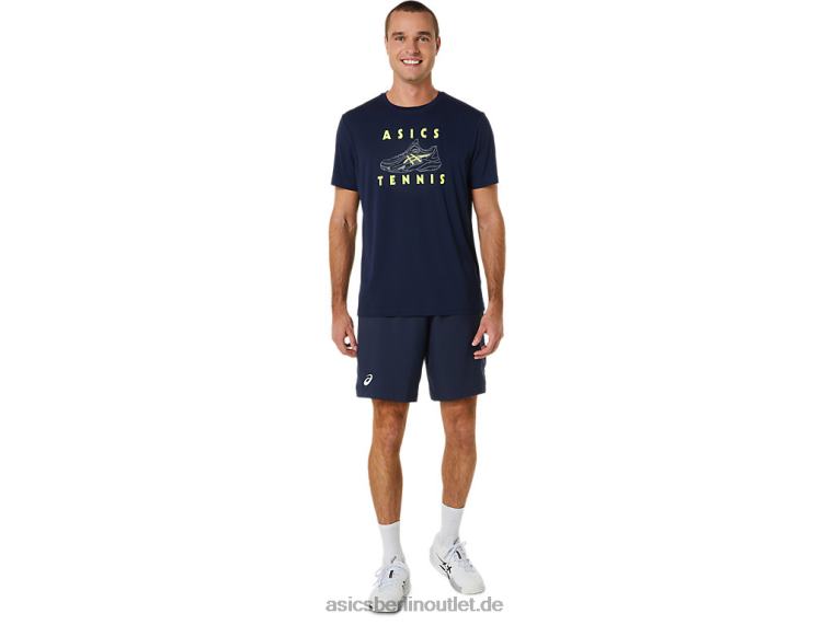 Herren-Pumps-Schuhe-Grafik-T-Shirt BL4N520Asics Mitternacht