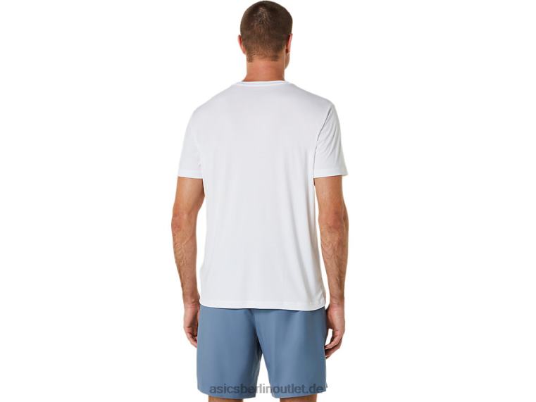 Herren-Pumps-Schuhe-Grafik-T-Shirt BL4N534Asics strahlend weiß